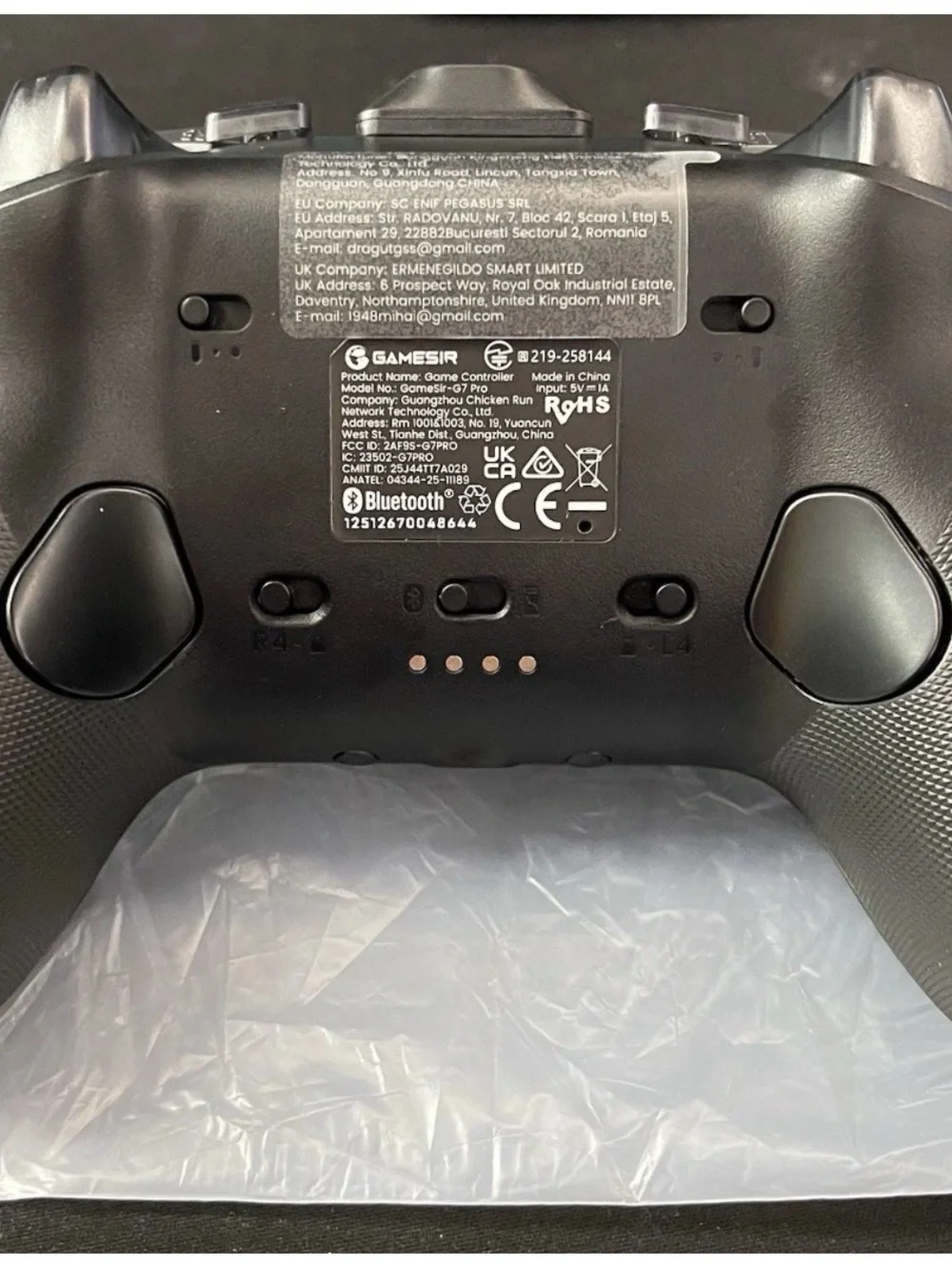 GameSir G7 Pro Tri-Mode Wireless/Wired Controller Xbox/PC/Android Black/Red